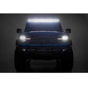 LED light bar 50" upper windshield Black Series Rough Country