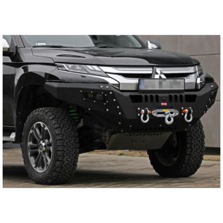 Front steel bumper with winch plate MorE 4x4