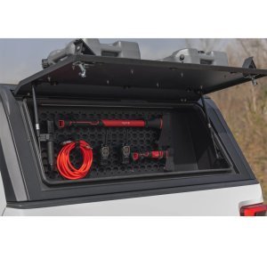 Bed cap Molle panel side storage bin driver side Rough Country