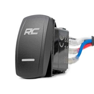 Lower windshield LED 2" kit White DRL Rough Country Black Series