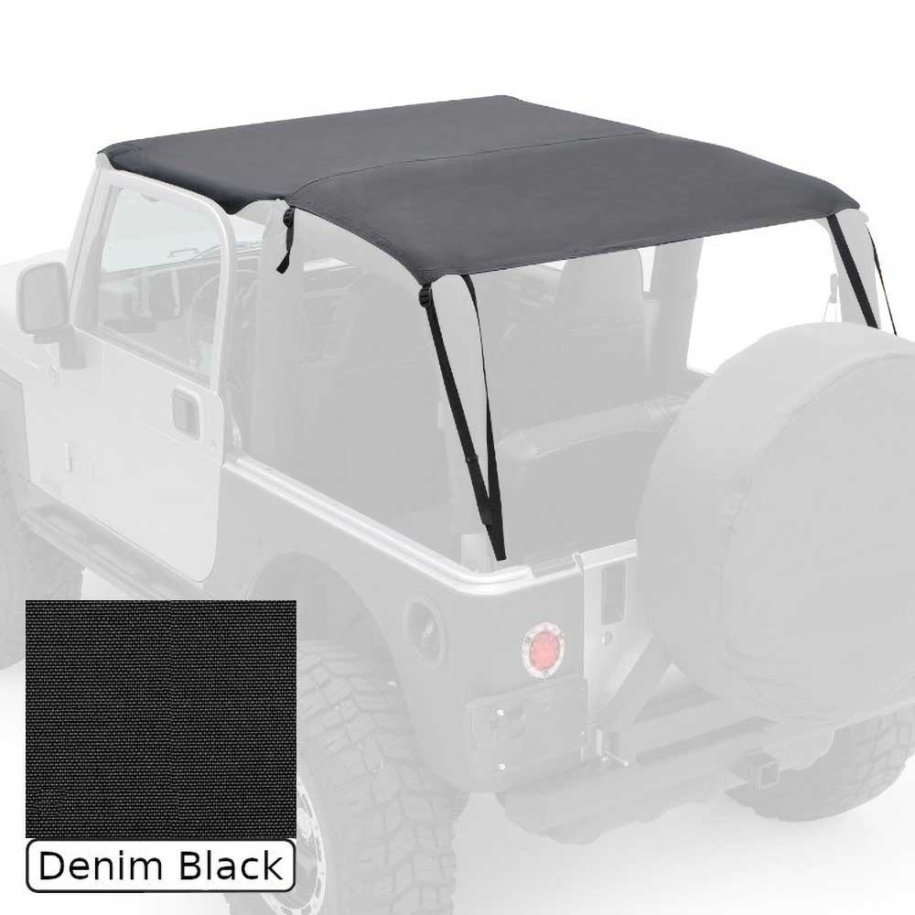 Soft top extended Denim Black Smittybilt