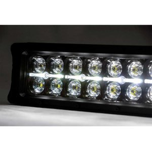 LED light bar 30" dual row curved white DRL spot/flood Rough Country Black Series