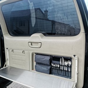 Cutlery organizer to door Bison Gear