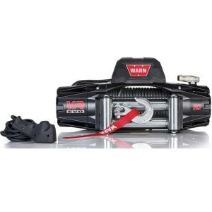 Winch with steel rope 10 000 lbs Warn VR EVO 10