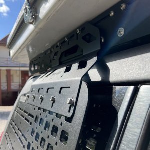 Left external MOLLE panel Bison Gear