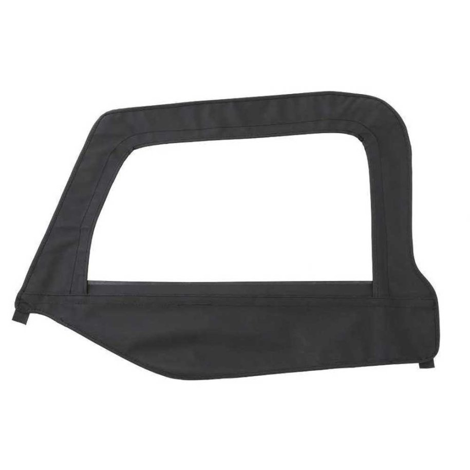 Door skin with frame and window Black Denim driver side Smittybilt