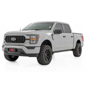 Power running boards HT-Series Rough Country Crew Cab