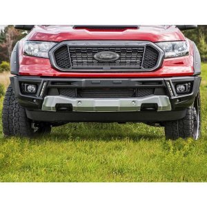 Front bumper guard with LED lights Air Design