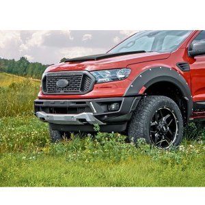 Front bumper guard with LED lights Air Design