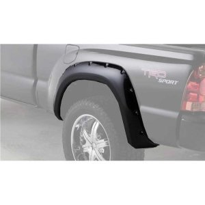 Front and rear fender flares Husky Liners Pocket Style long bed