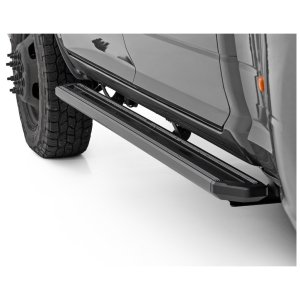 Running boards Rough Country Multi-Color LED Crew cab