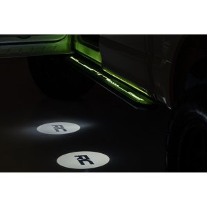 Running boards Rough Country Multi-Color LED Crew cab