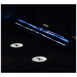 Running boards Rough Country Multi-Color LED Crew cab