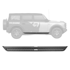 Side steps with rocker panel Go Rhino Dominator Xtreme DSS