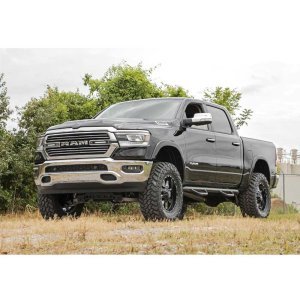 Dual LED grille kit 6" Rough Country Chrome Series