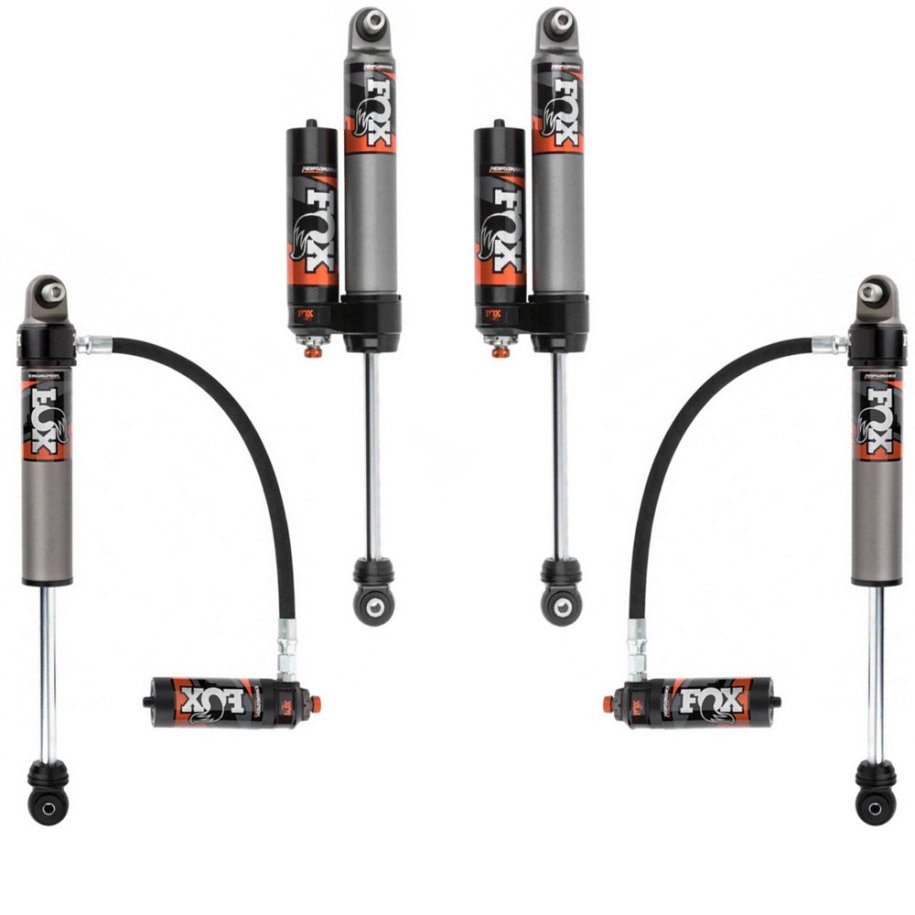 Shocks set FOX Performance Elite 2.5 Reservoir Adjustable DSC EVO Lift 0-2.5"