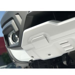 Front bumper guard with LED lights Air Design