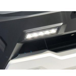 Front bumper guard with LED lights Air Design