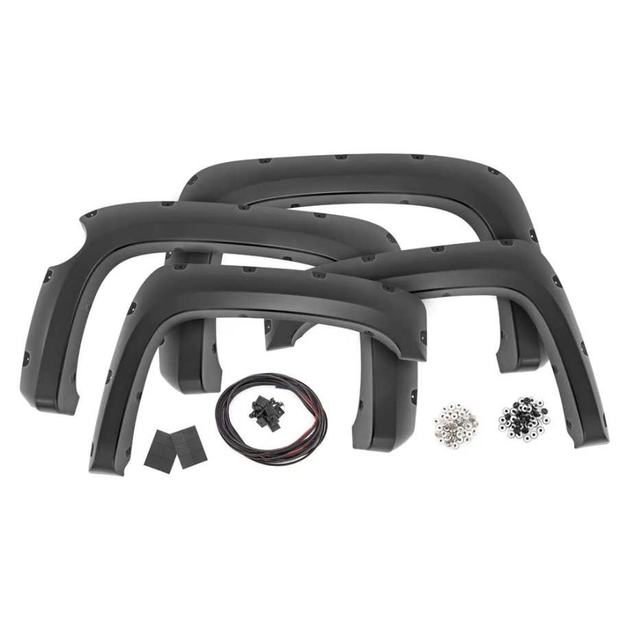 Front and rear fender flares Rough Country Pocket