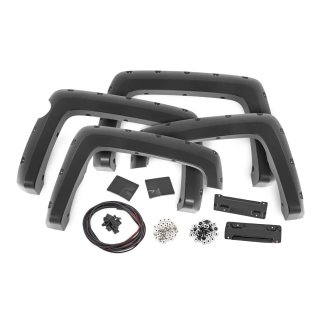 Front and rear fender flares Rough Country Pocket
