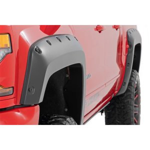 Front and rear fender flares Rough Country Pocket