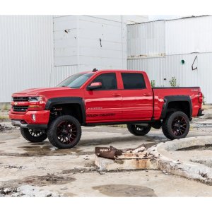 Front and rear fender flares Rough Country Pocket