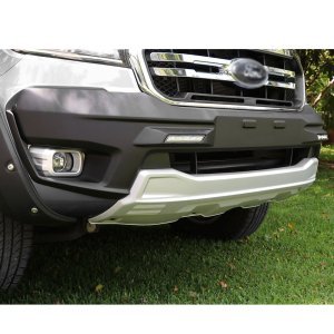 Front bumper guard with LED lights Air Design