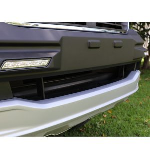 Front bumper guard with LED lights Air Design