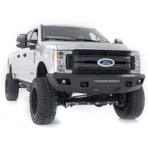 Front steel bumper with LED lights Rough Country