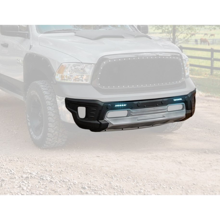 Front bumper guard with LED lights Air Design