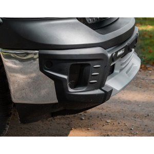 Front bumper guard with LED lights Air Design