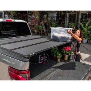 Hard Folding Tonneau Cover tri-fold RealTruck BAKFlip MX4