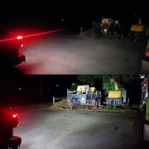 Rear bumper LED reverse lights Oracle