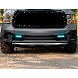 Front bumper guard with LED lights Air Design