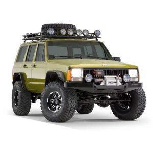 Front and rear fender flares RealTruck Bushwacker Flat Style