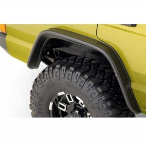 Front and rear fender flares RealTruck Bushwacker Flat Style