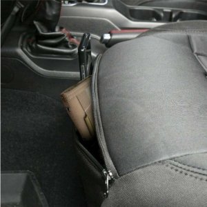 Neoprene seat cover set black/black Smittybilt GEN2