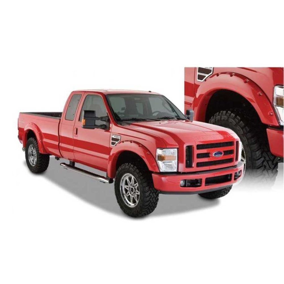 Front and rear fender flares Husky Liners Pocket Style