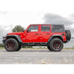 Rear bumper with tire carrier Rough Country Trail