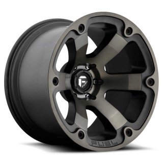 Alloy wheel D564 Beast Matte Black/Double Dark Tint Fuel