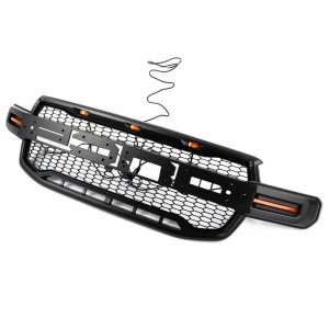 Grille with Ford emblem and LED lights OFD