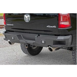 Rear steel bumper with LED lights Rough Country