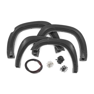Front and rear fender flares Rough Country Defender