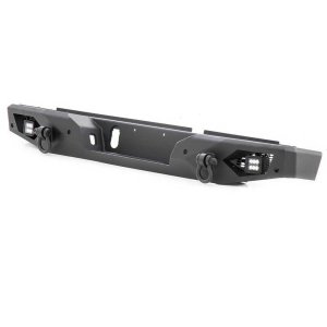 Rear steel bumper with LED lights Rough Country Rock Crawler