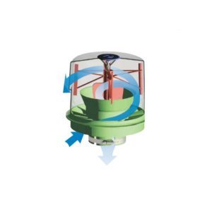 Filter cyclone 89mm 6m3/min Donaldson TopSpin
