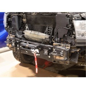 Hidden winch mount Vice Design