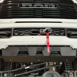 Hidden winch mount Vice Design 6.7L Cummins