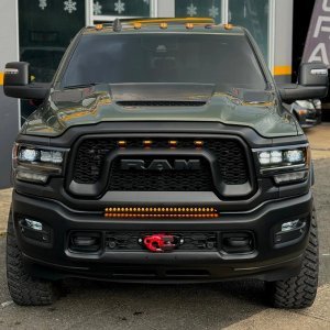 Hidden winch mount Vice Design 6.7L Cummins