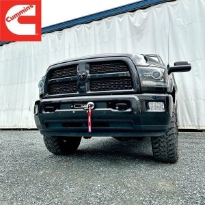 Hidden winch mount Vice Design 6.7L Cummins