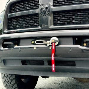 Hidden winch mount Vice Design 6.7L Cummins